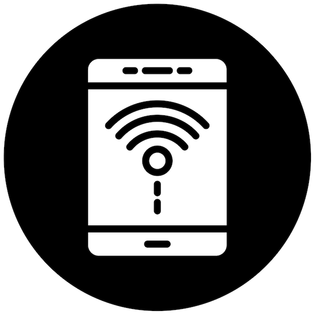 Ilustración del vector de conexión Wi-Fi