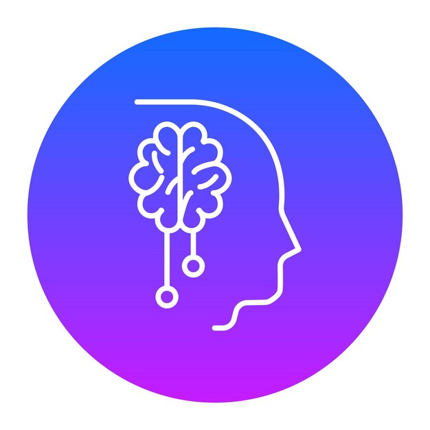 Ilustración del vector de control mental