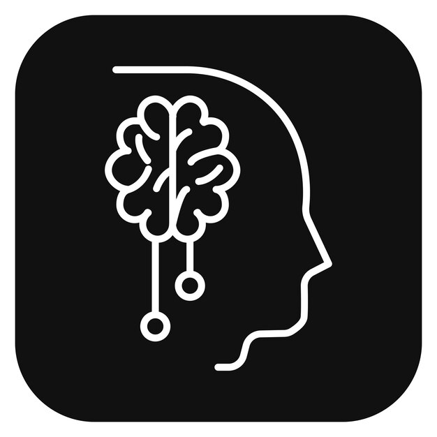 Ilustración del vector de control mental