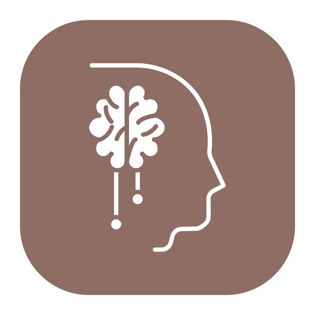 Ilustración del vector de control mental