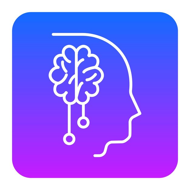 Ilustración del vector de control mental