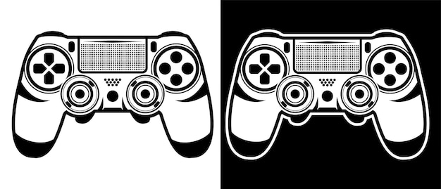 Ilustración de vector de controlador de juego. tecnología deportiva de videojuegos