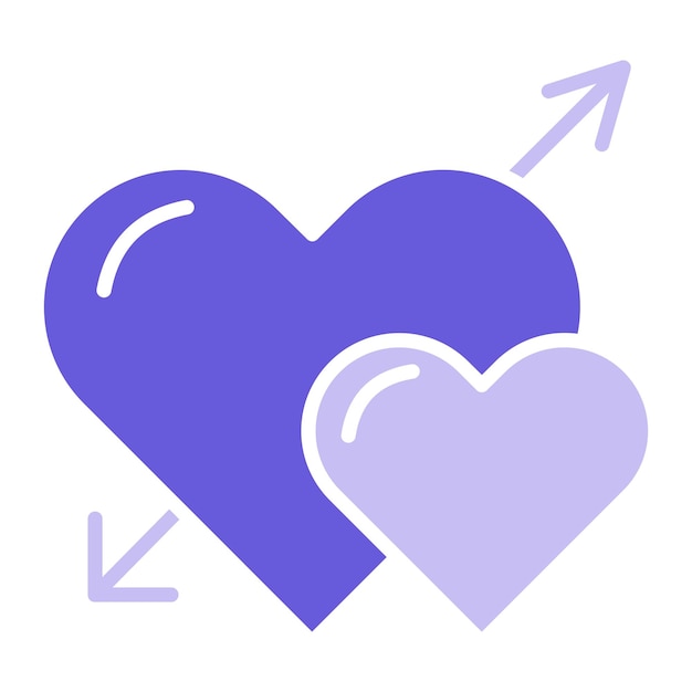 Ilustración del vector del corazón