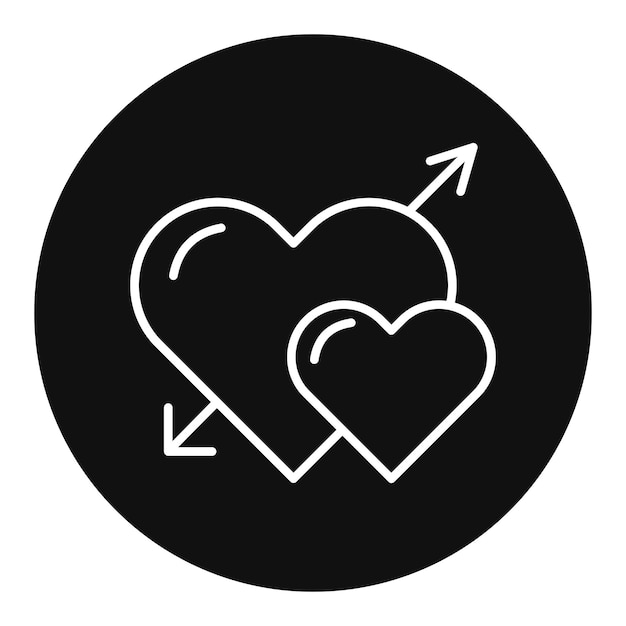 Ilustración del vector del corazón