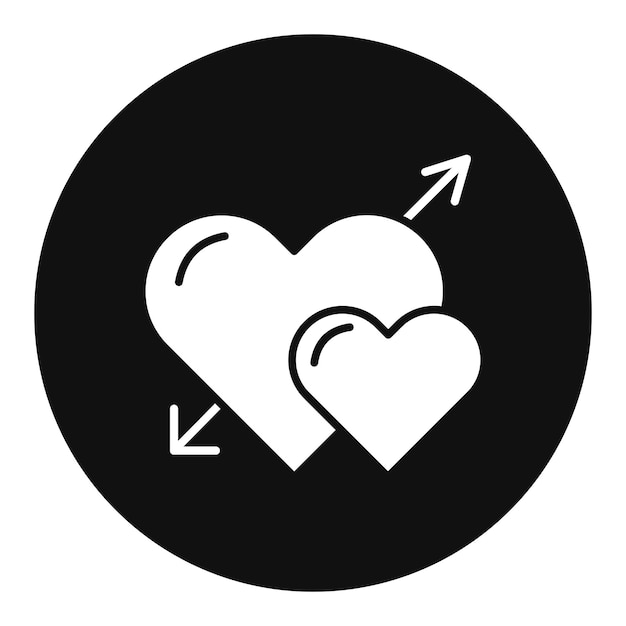 Ilustración del vector del corazón