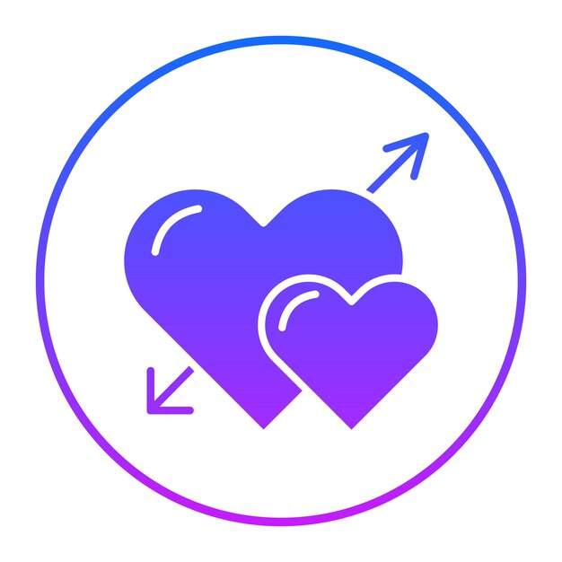 Ilustración del vector del corazón