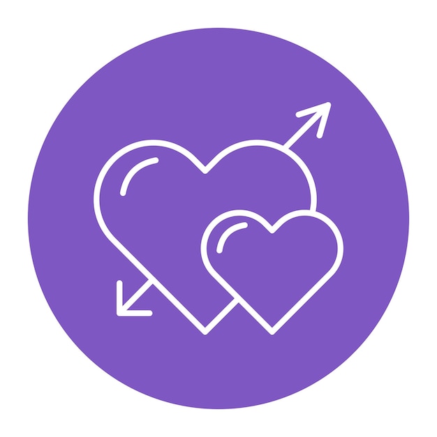 Ilustración del vector del corazón
