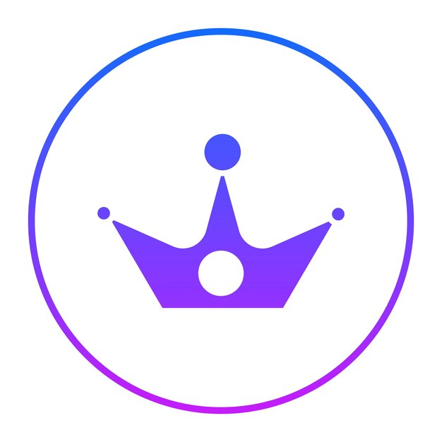 Ilustración del vector de la corona