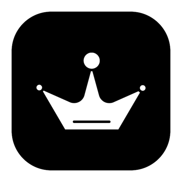 Ilustración del vector de la corona