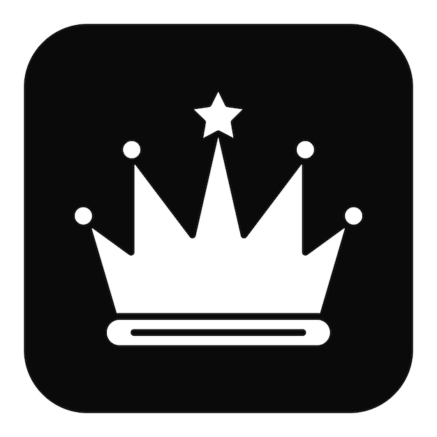 Ilustración del vector de la corona