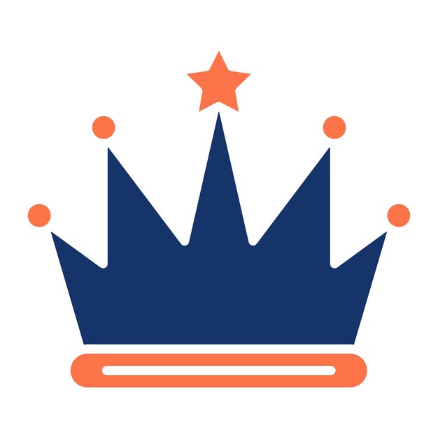 Ilustración del vector de la corona