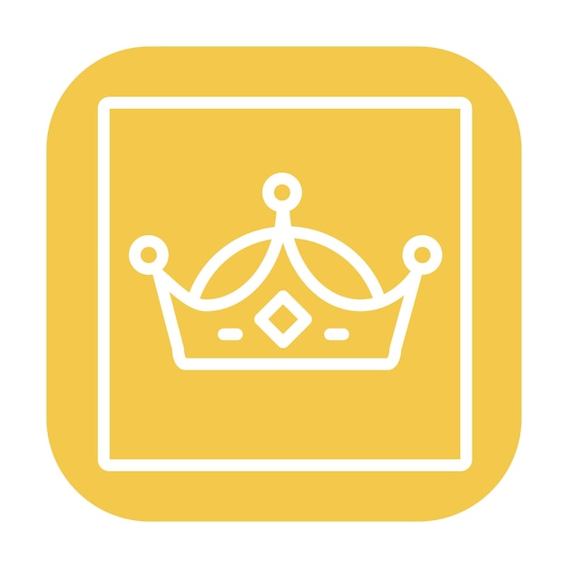 Ilustración del vector de la corona