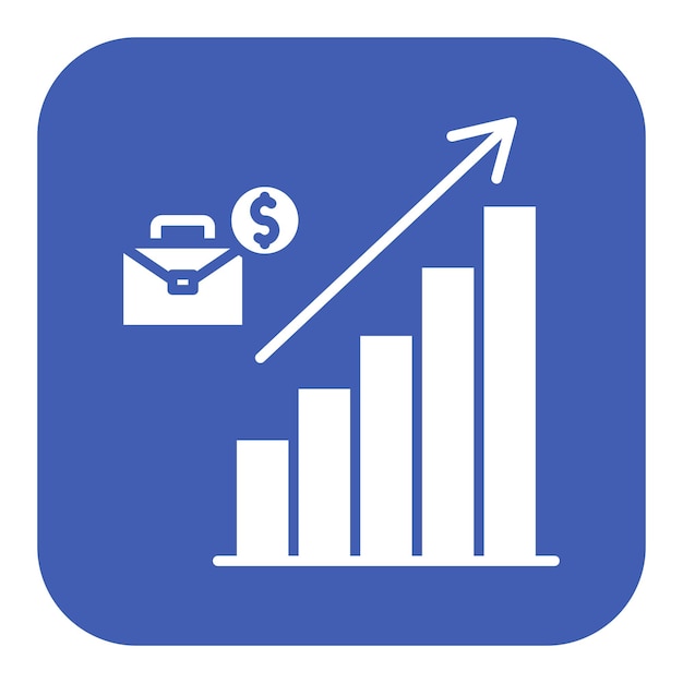 Ilustración del vector de crecimiento empresarial
