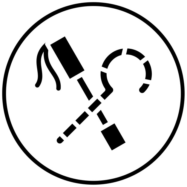 Ilustración del vector Crook y Fail