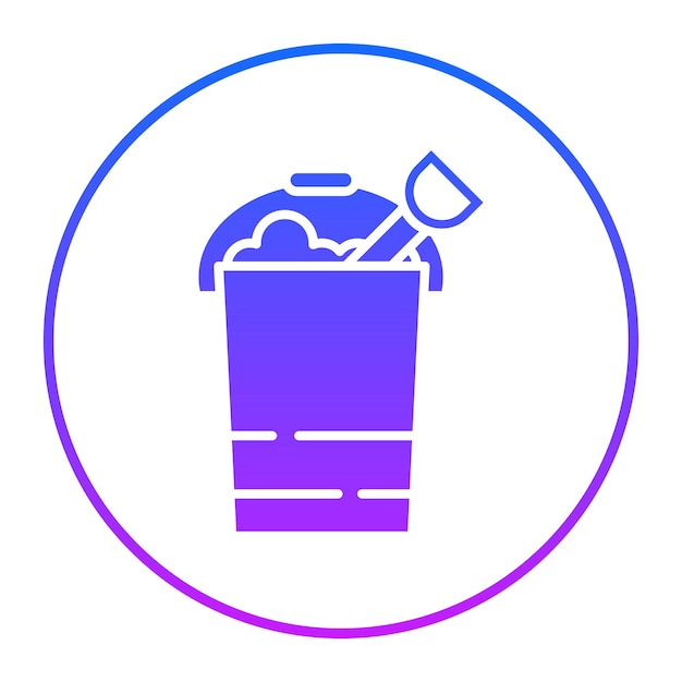 Ilustración del vector del cubo de arena