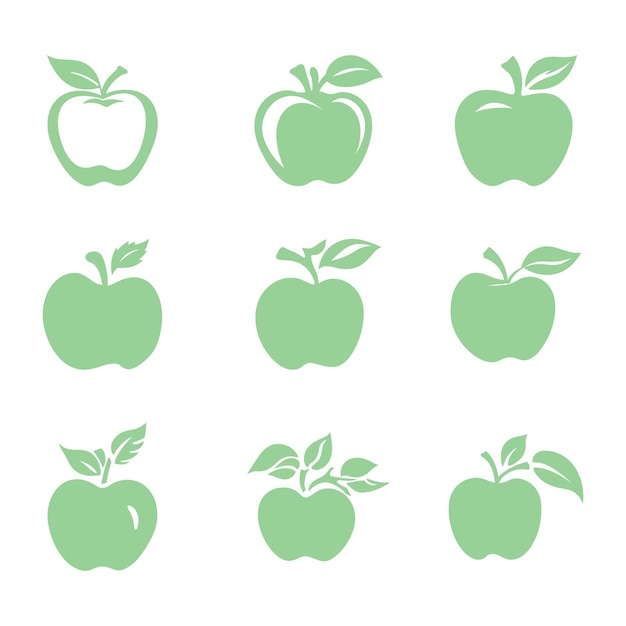 Ilustración de Vector de delicia de cosecha de manzana