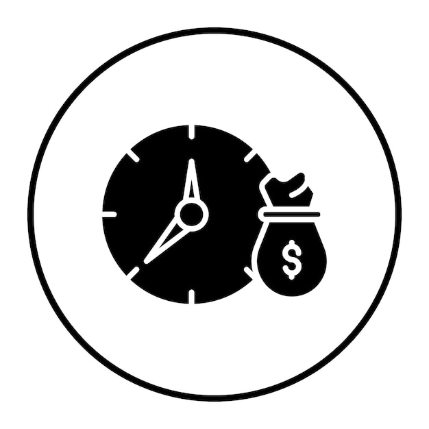 Ilustración del vector de los depósitos fijos