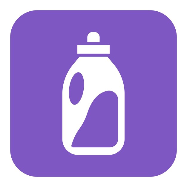 Ilustración del vector del detergente líquido