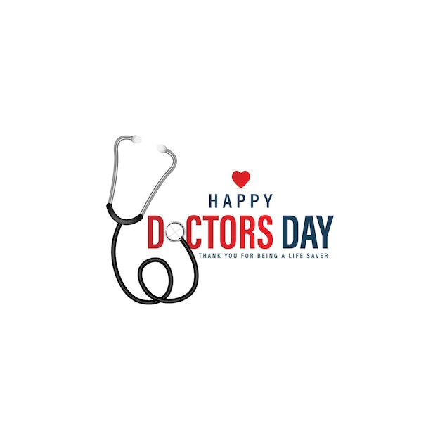 Ilustración de vector de día médico