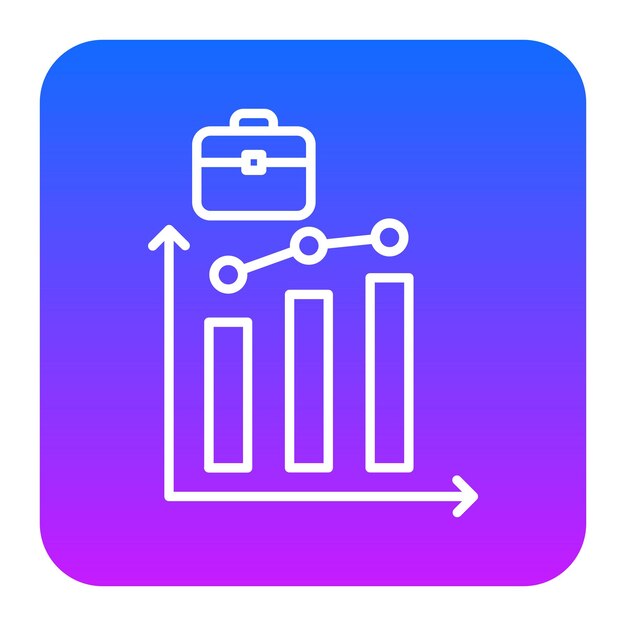 Ilustración del vector del diagrama de crecimiento