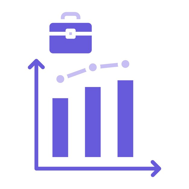 Ilustración del vector del diagrama de crecimiento