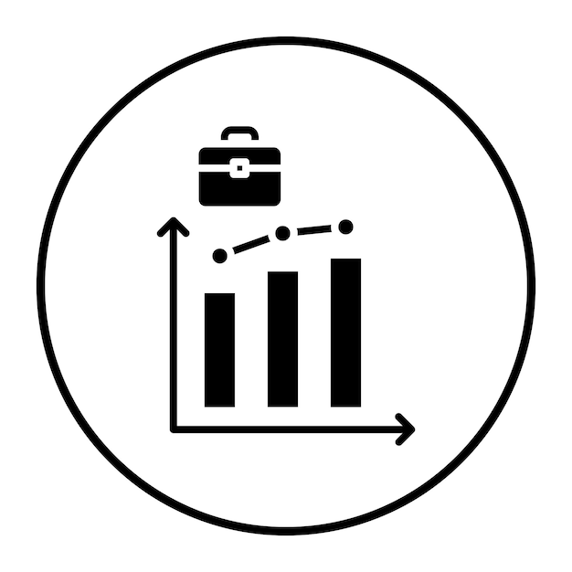 Ilustración del vector del diagrama de crecimiento