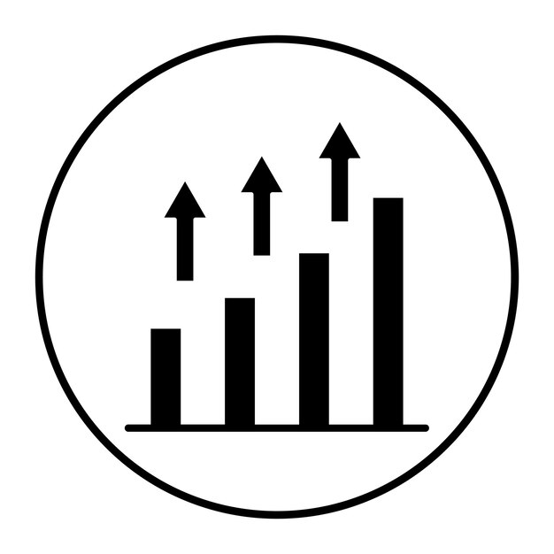 Ilustración del vector del diagrama de crecimiento