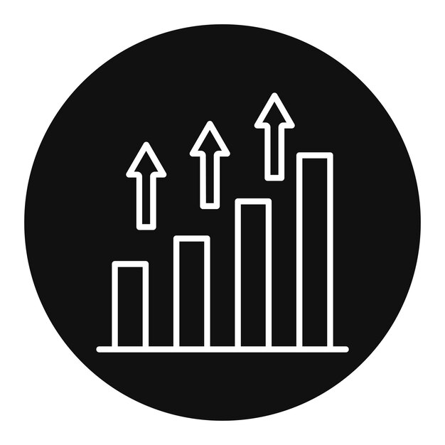 Ilustración del vector del diagrama de crecimiento