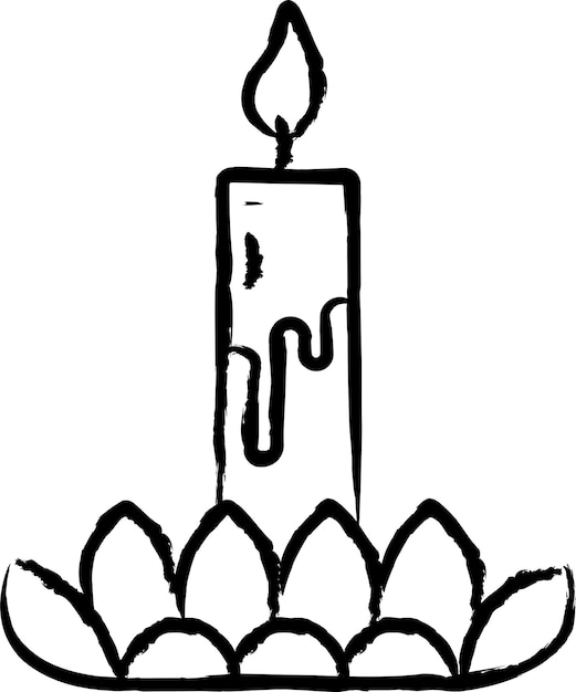 Ilustración de vector dibujado a mano Loy Krathong