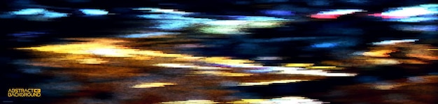 Ilustración de vector digital de arte Glitch Arte vectorial gráfico Glitch Ruido de píxeles de color digital Textura grunge abstracta