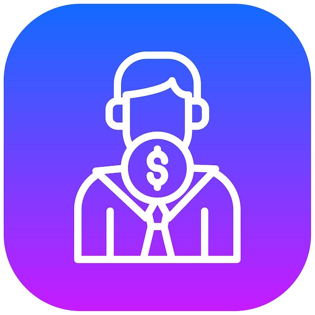 Ilustración del vector de dinero silencioso