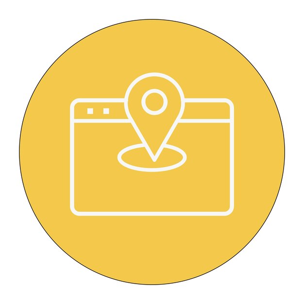 Ilustración del vector de la dirección IP