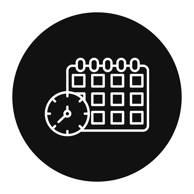 Ilustración del vector de la disciplina de la compañía