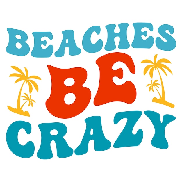 Ilustración de vector de diseño de camiseta retro de verano. camiseta retro verano, camiseta surf retro verano.