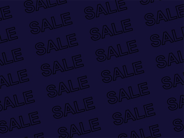 Ilustración de vector de diseño de fondo de banner de venta de color degradado