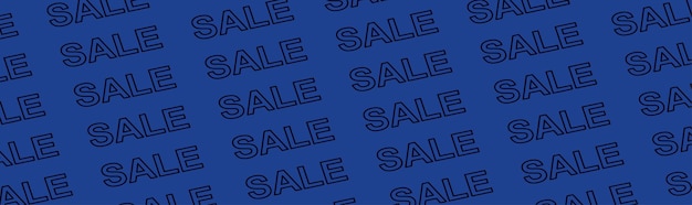 Ilustración de Vector de diseño de fondo de banner de venta de color oscuro