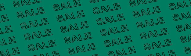 Ilustración de Vector de diseño de fondo de banner de venta de color oscuro