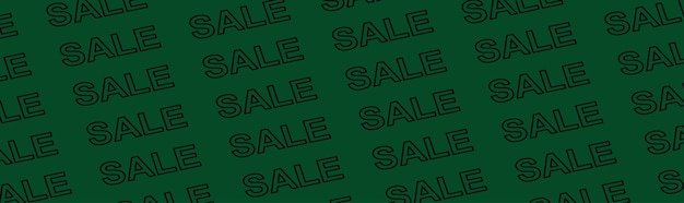 Ilustración de Vector de diseño de fondo de banner de venta de color oscuro
