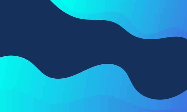 Ilustración de vector de diseño de fondo moderno abstracto de fondo azul
