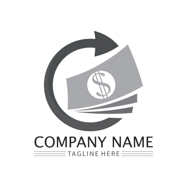 Vector ilustración de vector de diseño de logotipo e icono de dinero