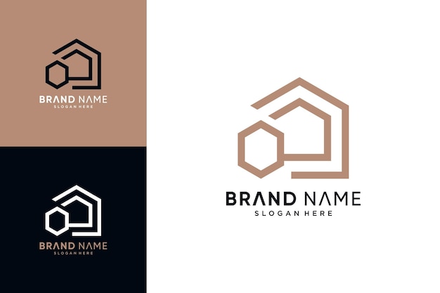 Ilustración de vector de diseño de logotipo de inicio combinado con la letra o y un concepto único creativo