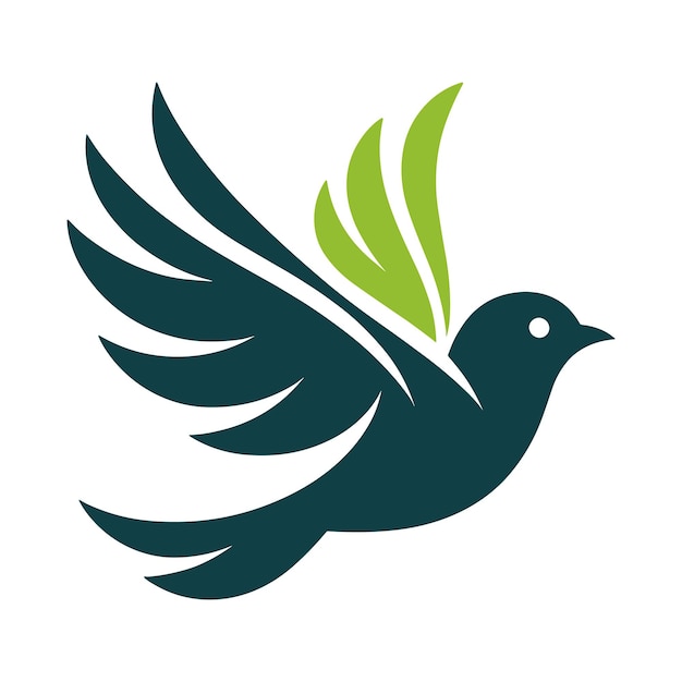 Ilustración de Vector de diseño de logotipo de pájaro