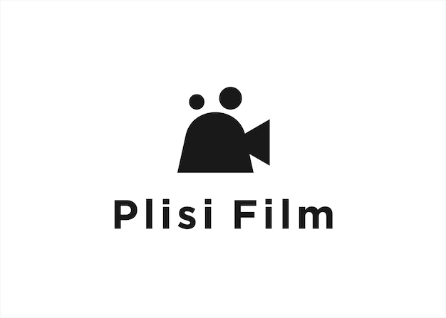 ilustración de vector de diseño de logotipo de película de policía