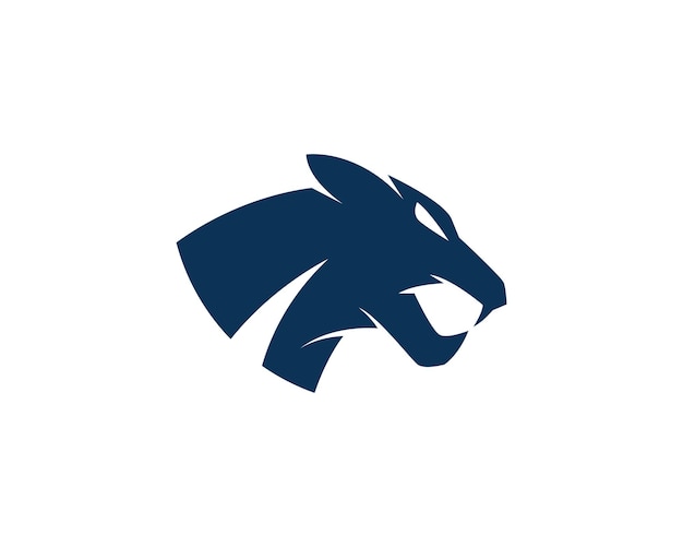 Ilustración de vector de diseño de logotipo de Puma