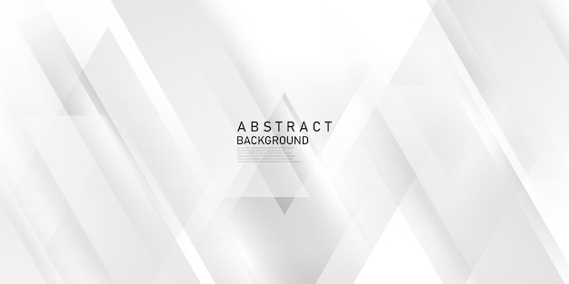 Ilustración de vector de diseño moderno de fondo abstracto blanco y gris