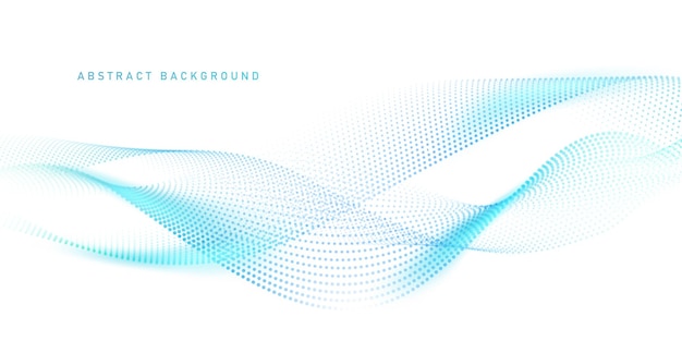 Ilustración de vector de diseño moderno de fondo de tecnología abstracta
