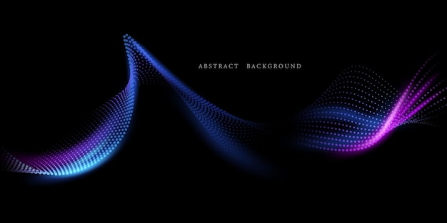Ilustración de vector de diseño moderno de fondo de tecnología abstracta