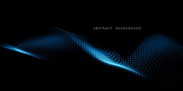 Ilustración de vector de diseño moderno de fondo de tecnología abstracta