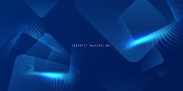Ilustración de vector de diseño moderno de fondo de tecnología abstracta
