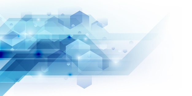 Ilustración de vector de diseño moderno de fondo de tecnología abstracta